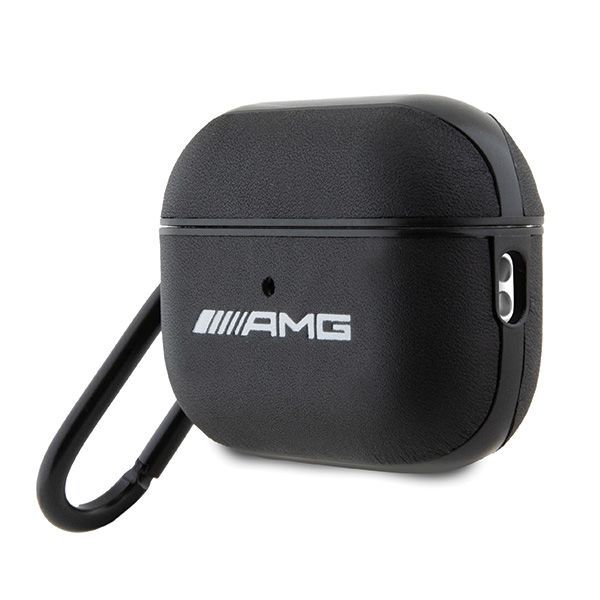 Citas preces Mercedes-Benz AMG AMAP2SLWK AirPods Pro 2 (2022/2023) cover black/black Leather White Logo