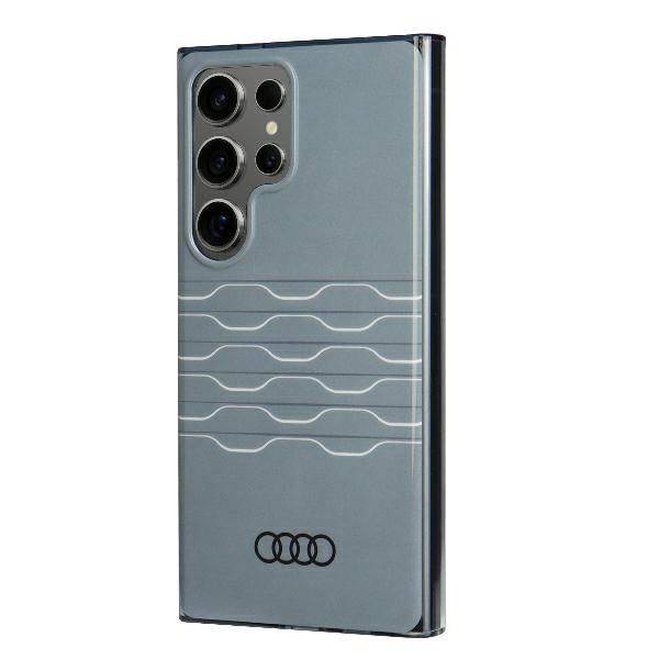Citas preces Audi Audi IML Geometric Pattern Case S24 Ultra S928 gray/gray hardcase AU-IMLS24U-A6/D3-GY