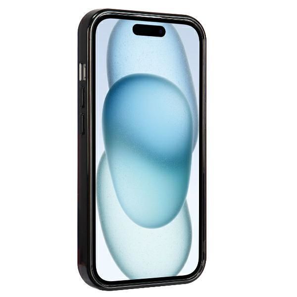 Citas preces Audi Audi IML Sport MagSafe Case iPhone 15 / 14 Plus Plus 6.7" black/black hardcase AU-IMLMIP15M-RSQ/D2-BK