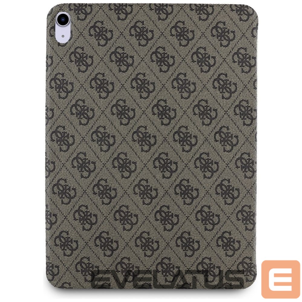 Citas preces Guess Guess GUFC11RM24PS4SGW iPad Air 11" 2024 brown/brown Magnetic 4G Big Logo