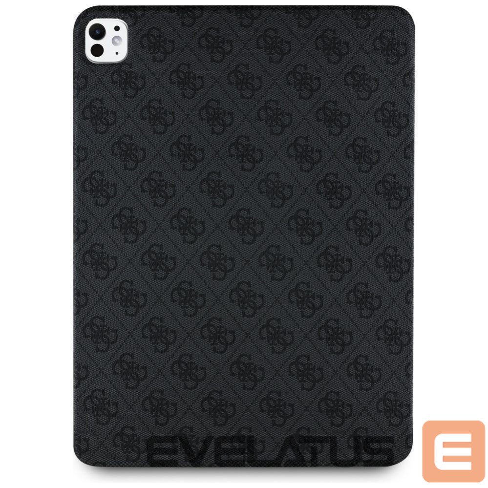 Citas preces Guess Guess GUFC13PM24PS4SGK iPad Pro 13" 2024 black/black Magnetic 4G Big Logo