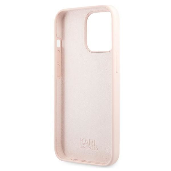 Other goods Karl Lagerfeld Karl Lagerfeld Silicone Karl`s Head Case for iPhone 13 Pro Max 6.7" - Light Pink