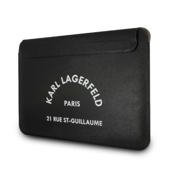 Citas preces Karl Lagerfeld Karl Lagerfeld Sleeve KLCS133RSGSFBK 13" black/black Saffiano RSG