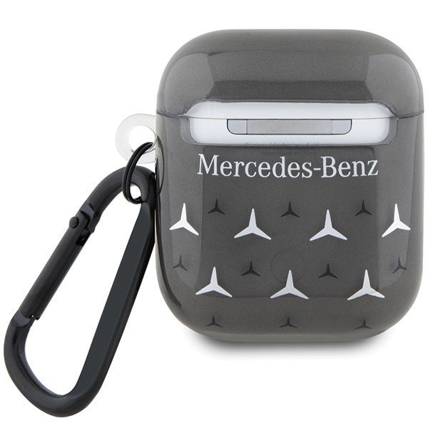 Muud kaubad Mercedes-Benz Mercedes MEA28DPMGS AirPods 1/2 cover black/black Large Star Pattern