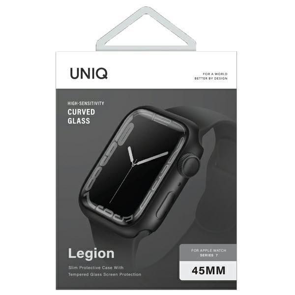 Muud kaubad UNIQ Uniq Legion case for Apple Watch Series 7/8/9 45mm black/black