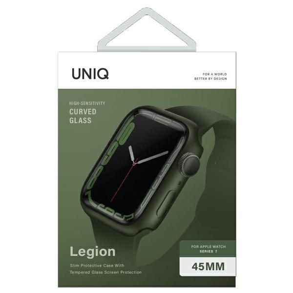 Citas preces UNIQ Uniq Legion case for Apple Watch Series 7/8/9 45mm green/green
