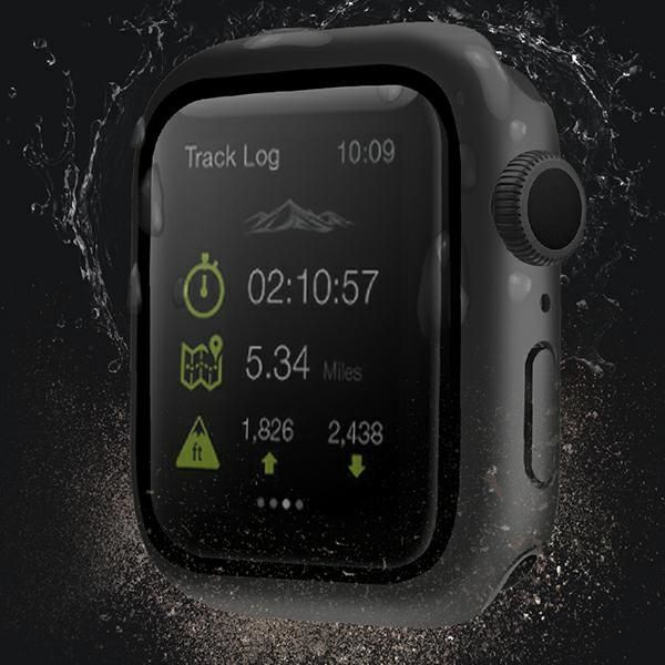 Citas preces UNIQ Uniq case Nautic Apple Watch Series 7/8/9 45mm black/black