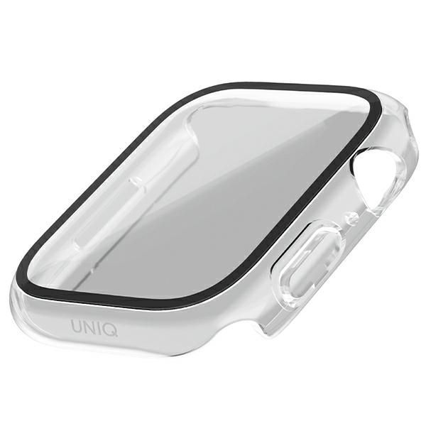 Citas preces UNIQ Uniq case Nautic Apple Watch Series 7/8/9 45mm transparent/dave clear