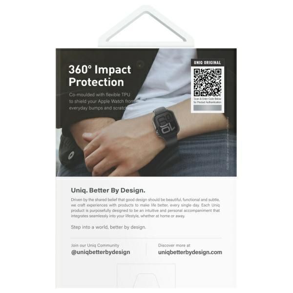 Citas preces UNIQ Uniq case Valencia Apple Watch Series 46mm gold/gold