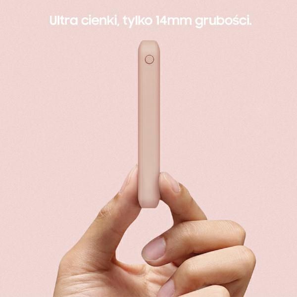 Kitos prekės UNIQ Powerbank Uniq Fuele mini 8000mAh USB-C 18W PD Fast charge - lavender