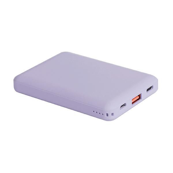 Kitos prekės UNIQ Powerbank Uniq Fuele mini 8000mAh USB-C 18W PD Fast charge - lavender