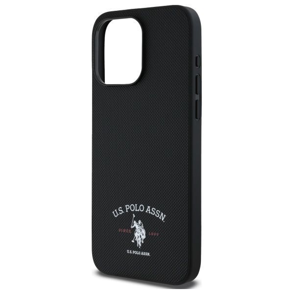 Kitos prekės U.S. Polo PU US Polo USHCP15XPARK iPhone 15 Pro Max 6.7" black/black Printed DH Logo