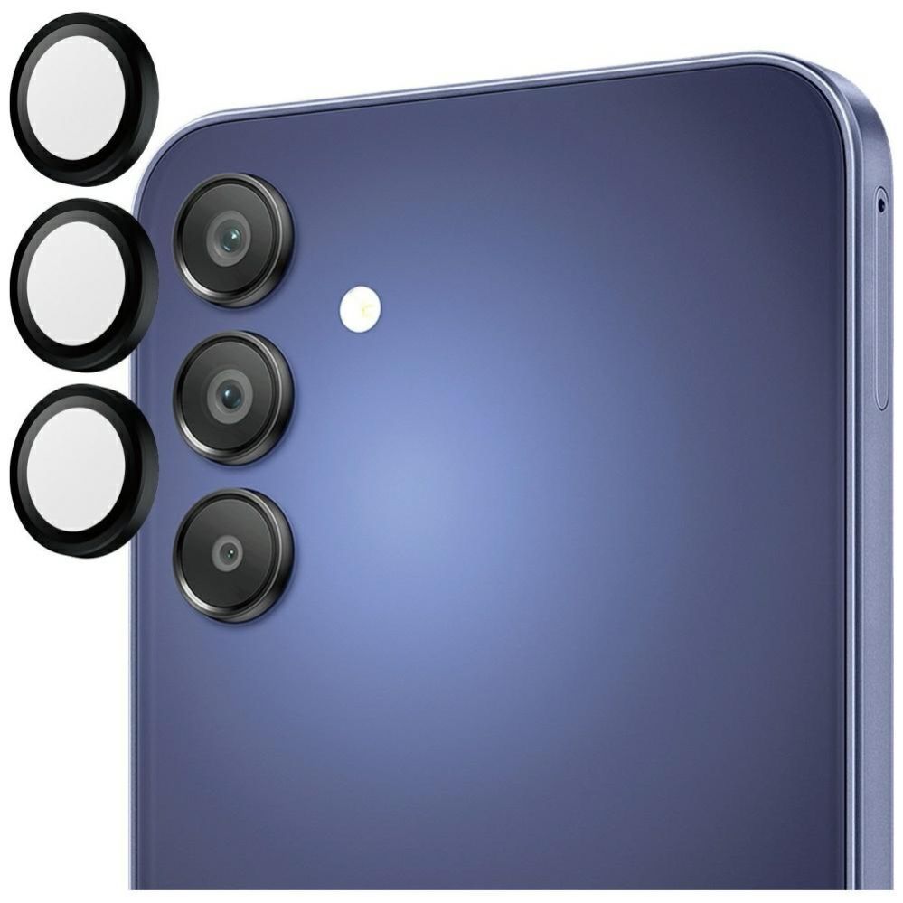 Citas preces Panzer Glass PanzerGlass Hoops Tempered Glass Lens Cover for Samsung Galaxy A16 / A16 5G - Black