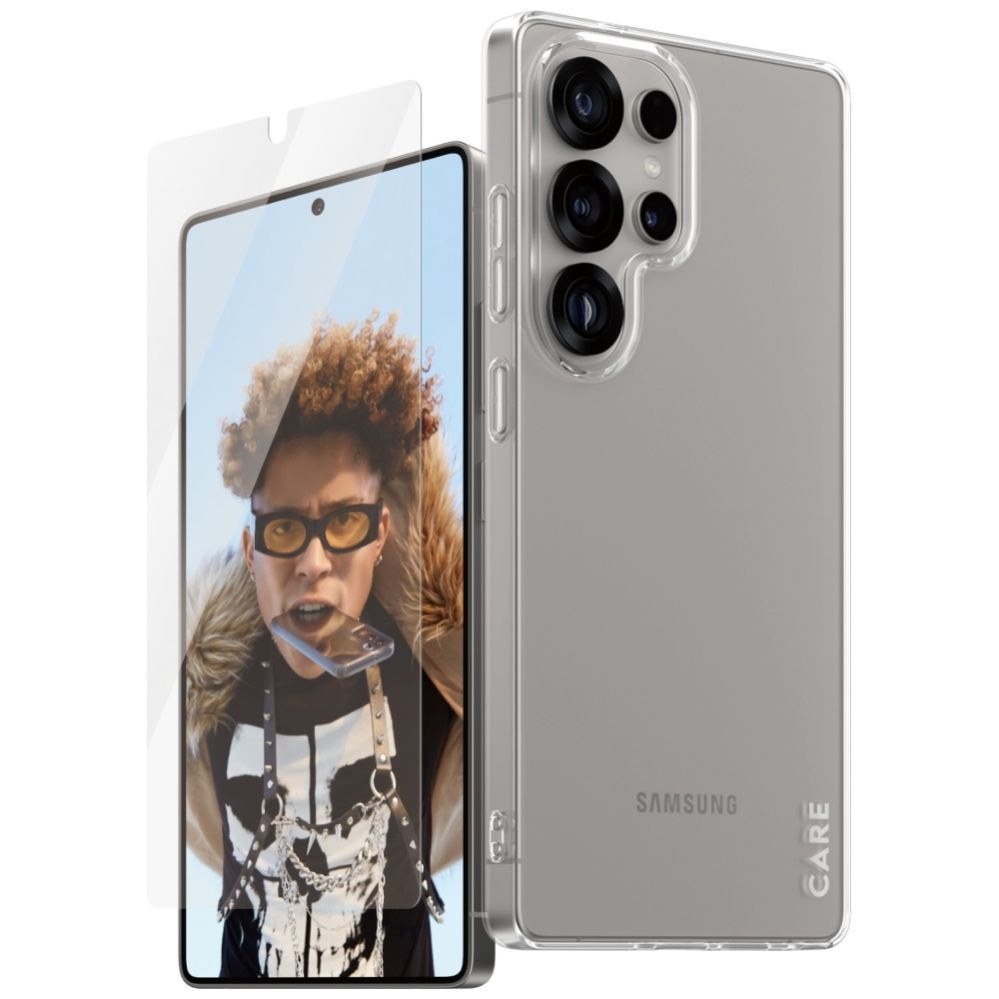 Citas preces Panzer Glass CARE by PanzerGlass Fashion 2in1 Case+Glass protection set for Samsung Galaxy S25 Ultra