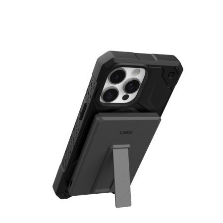 Kitos prekės UAG UAG Ultra Slim 5K 5000 mAh Powerbank with 10W Stand MagSafe Compatible USB-C Cable - Black/Gray