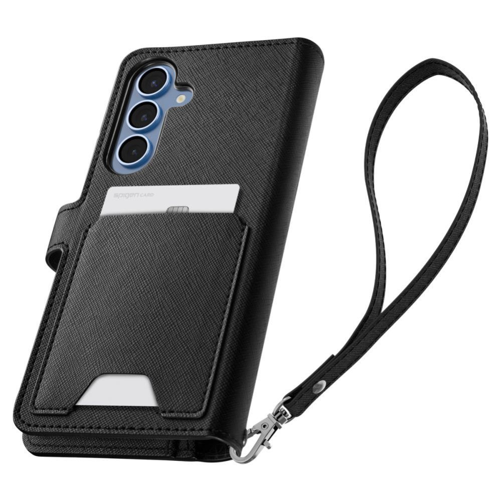 Citas preces Spigen Spigen Wallet "S" Case for Samsung Galaxy S25+ - Black