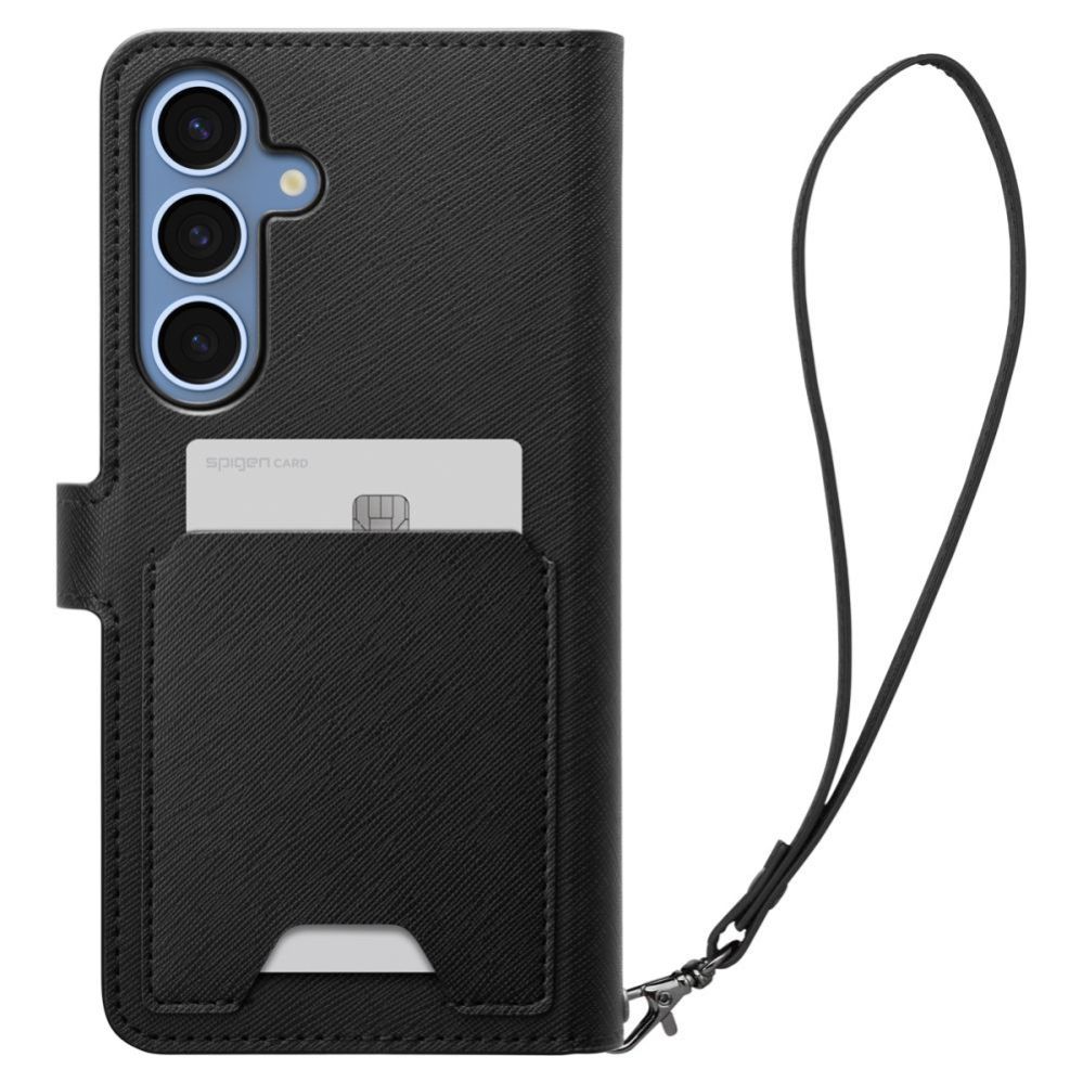 Citas preces Spigen Spigen Wallet "S" Case for Samsung Galaxy S25+ - Black