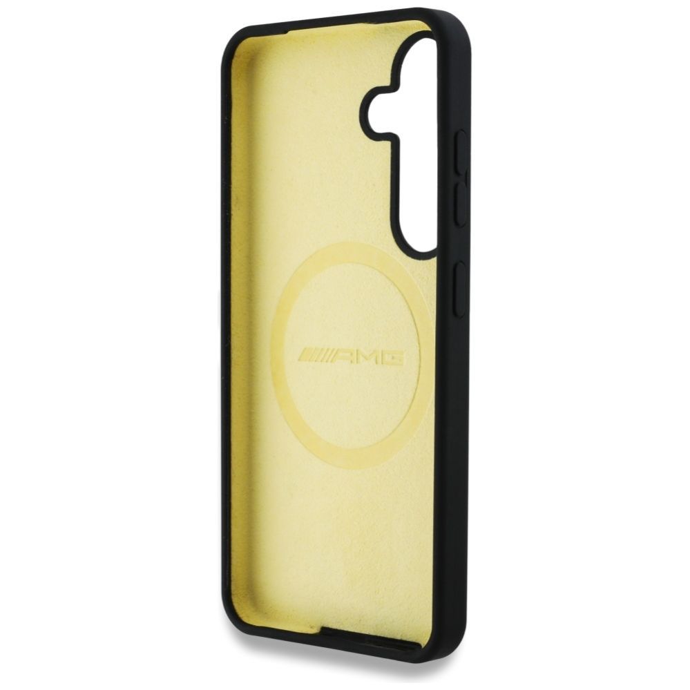 Citas preces Mercedes-Benz AMG Oversize Rhombs MagSafe Case for Samsung Galaxy S25 - Black