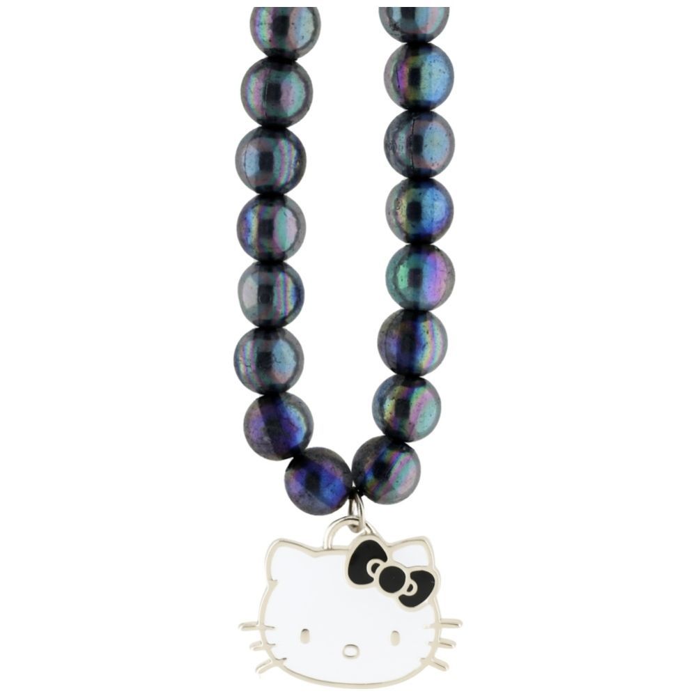 Muud kaubad Hello Kitty Hello Kitty Pearls Kitty Head Phone Charm - Black