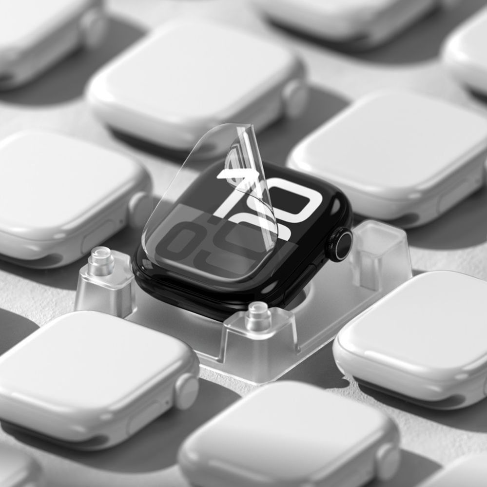 Citas preces Ringke Ringke Dual Easy Pro 2-pack Protective Film for Apple Watch 10 46mm - Transparent