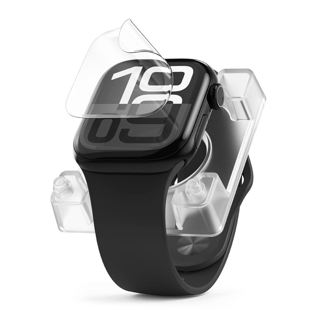 Citas preces Ringke Ringke Dual Easy Pro 2-pack Protective Film for Apple Watch 10 46mm - Transparent