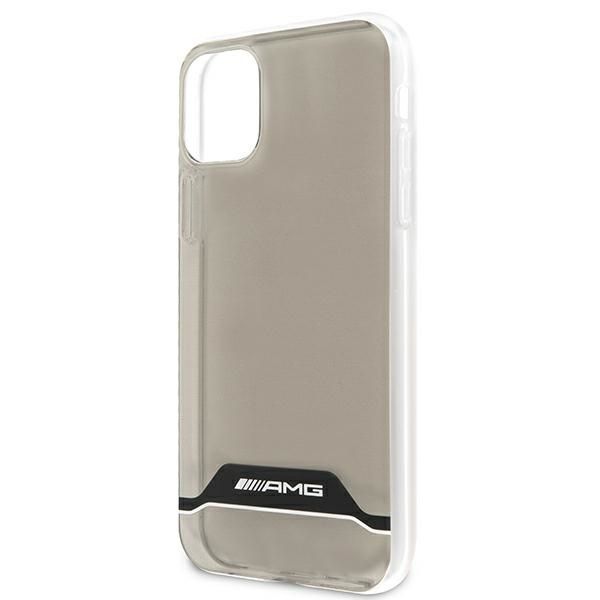 Citas preces Mercedes-Benz AMG Electroplate Black&White Case for iPhone 11 / XR 6.1" - Transparent