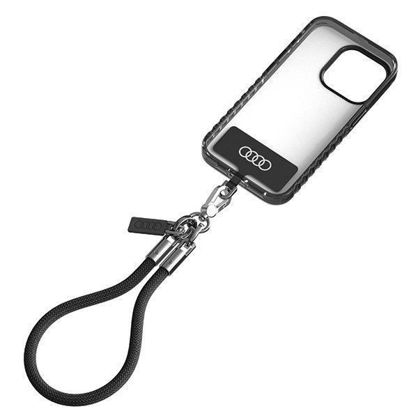 Citas preces Audi Audi Crossbody Lanyard Universal 28cm x 8mm - Black