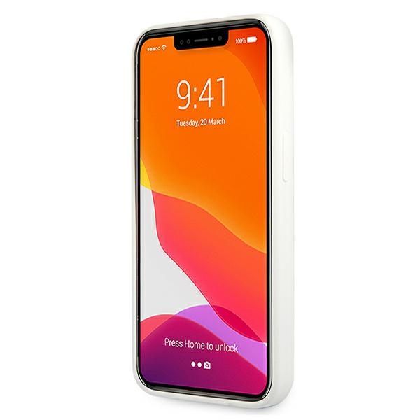 Citas preces Karl Lagerfeld Karl Lagerfeld Silicone Stack Logo Case for iPhone 13 Pro / 13 6.1" - White