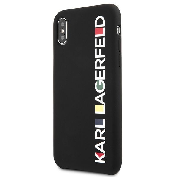 Kitos prekės Karl Lagerfeld Karl Lagerfeld Glossy Bauhaus iPhone X/XS Case - Black
