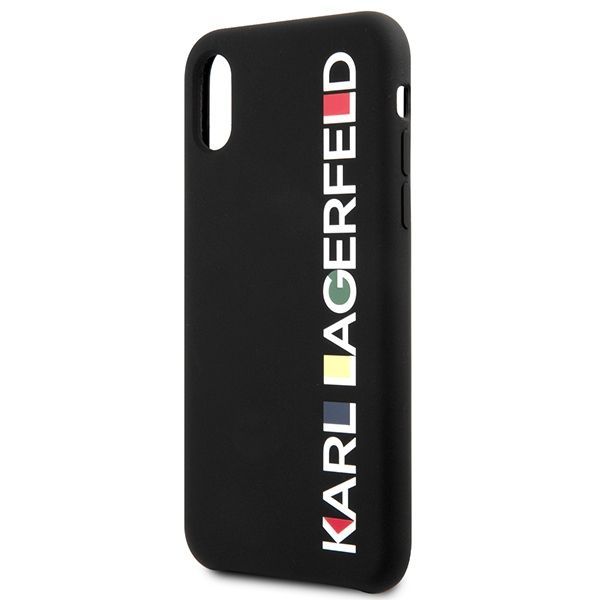 Kitos prekės Karl Lagerfeld Karl Lagerfeld Glossy Bauhaus iPhone X/XS Case - Black