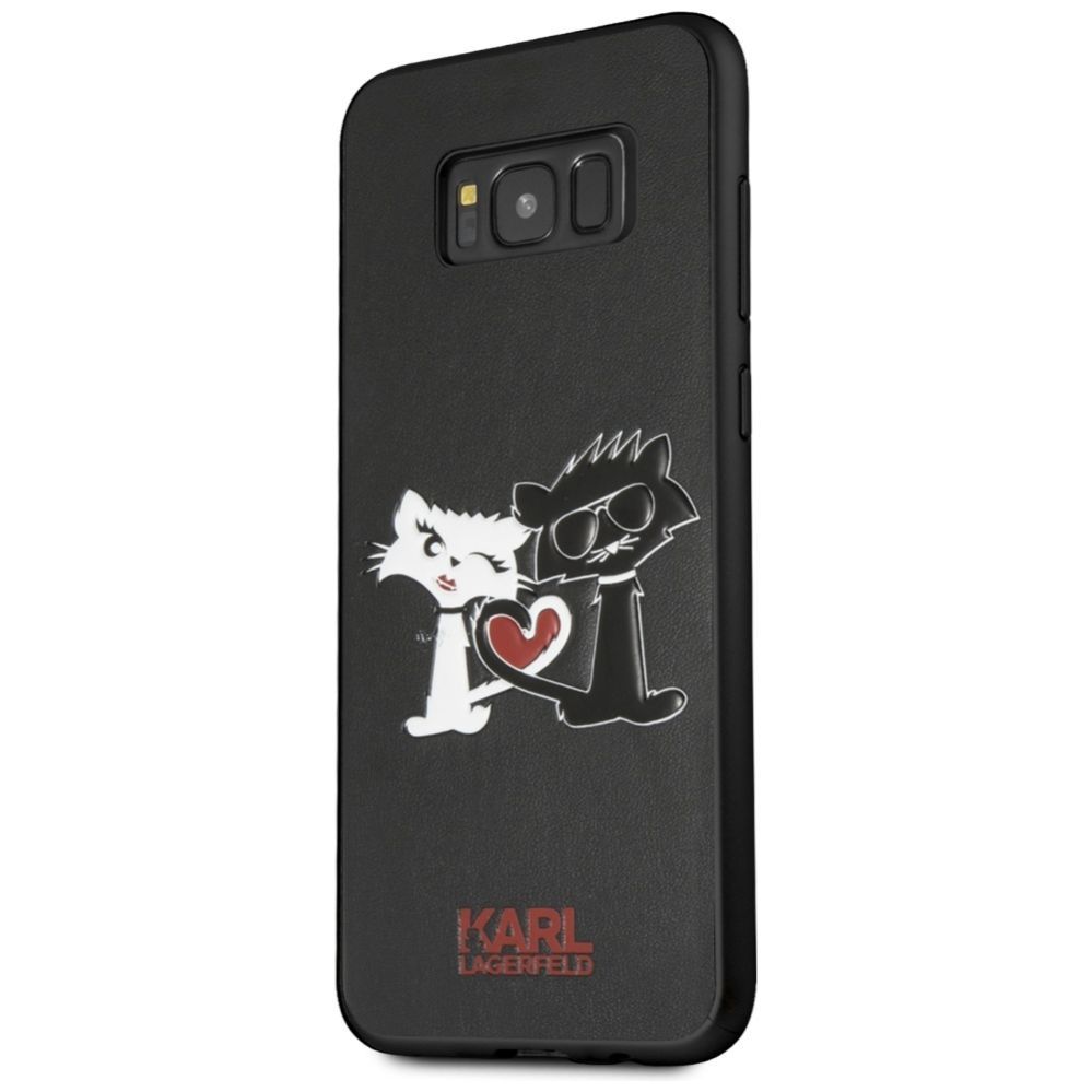 Kitos prekės Karl Lagerfeld Karl Lagerfeld Choupette In Love Case for Samsung Galaxy S8 Plus - Black