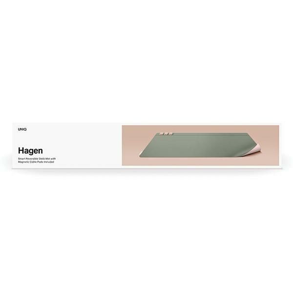 Citas preces UNIQ Uniq Hagen Magnetic Desk Pad Double Sided Pink-Green