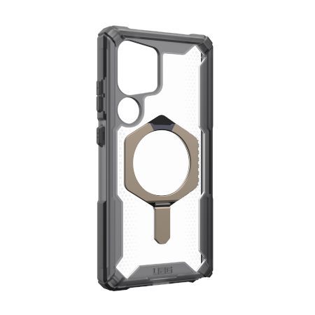 Citas preces UAG UAG Plasma XTE Magnet Case with Magnetic Module for Samsung Galaxy S25 Ultra 5G - Transparent Gray
