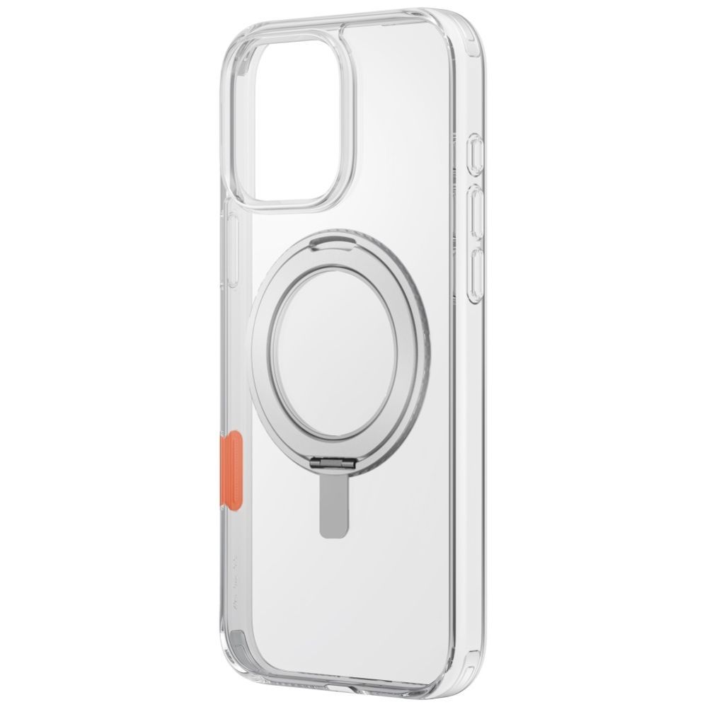 Citas preces UNIQ Uniq Swivix 360 Rotating Kickstand Case for iPhone 16 Pro Max - Transparent