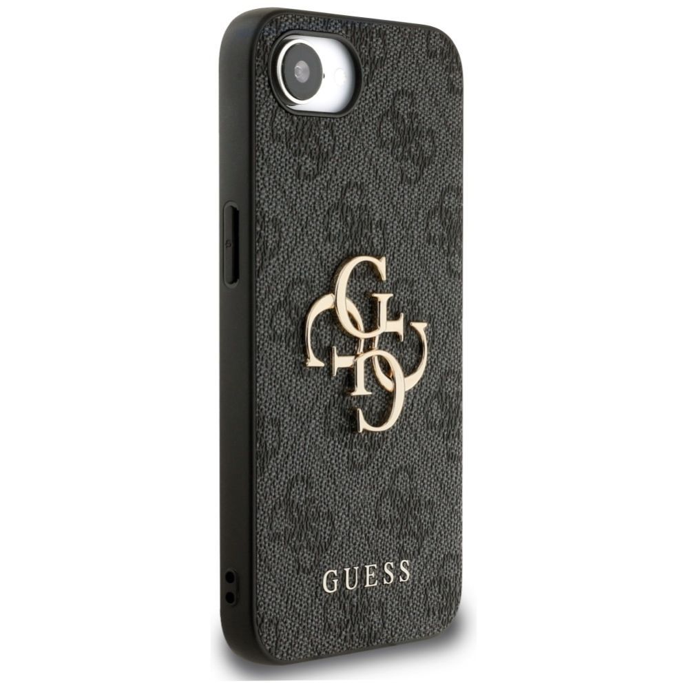 Citas preces Guess Guess 4G Big Logo Case for iPhone 16e - Black