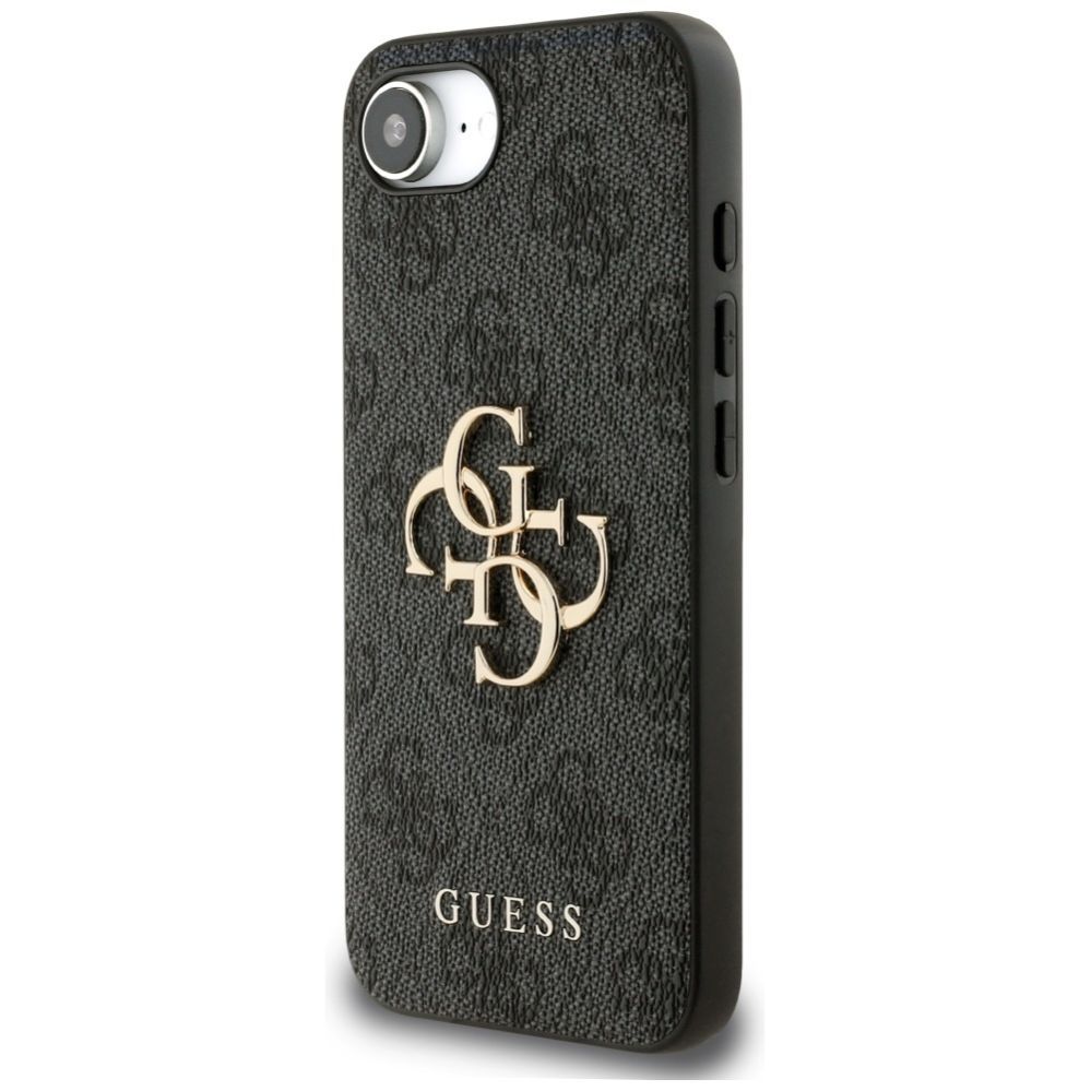 Citas preces Guess Guess 4G Big Logo Case for iPhone 16e - Black