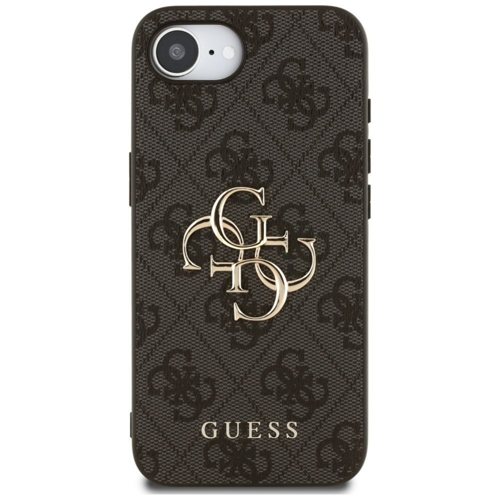 Citas preces Guess Guess 4G Big Logo Case for iPhone 16e - Black