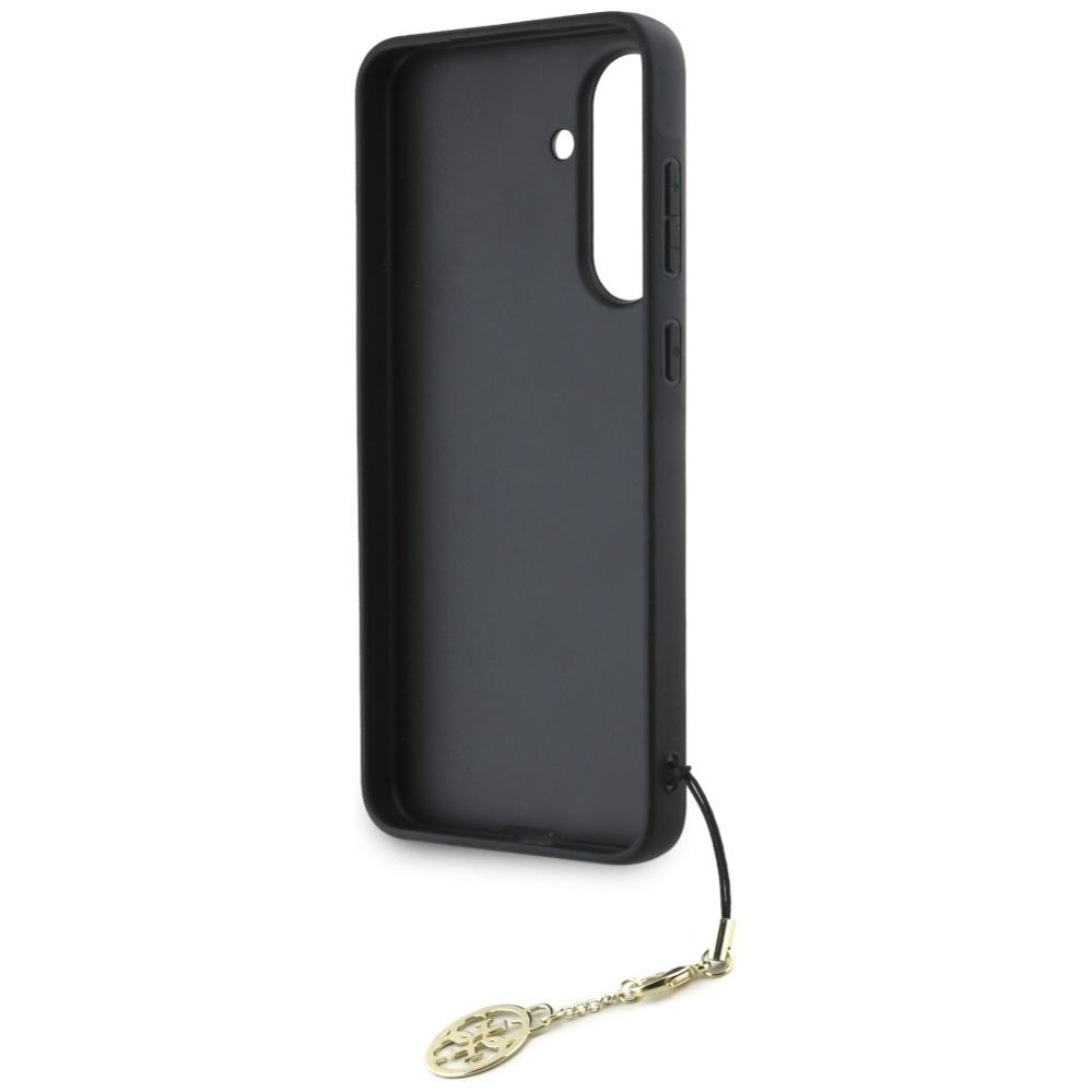 Citas preces Guess Guess 4G Charms Collection Case for Samsung Galaxy A56 - Brown