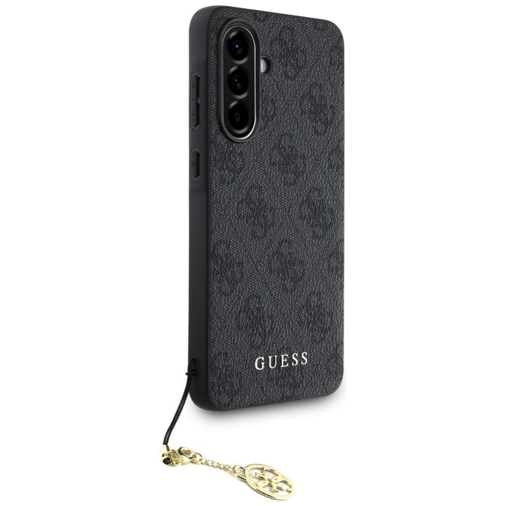 Citas preces Guess Guess 4G Charms Collection case for Samsung Galaxy A56 - black