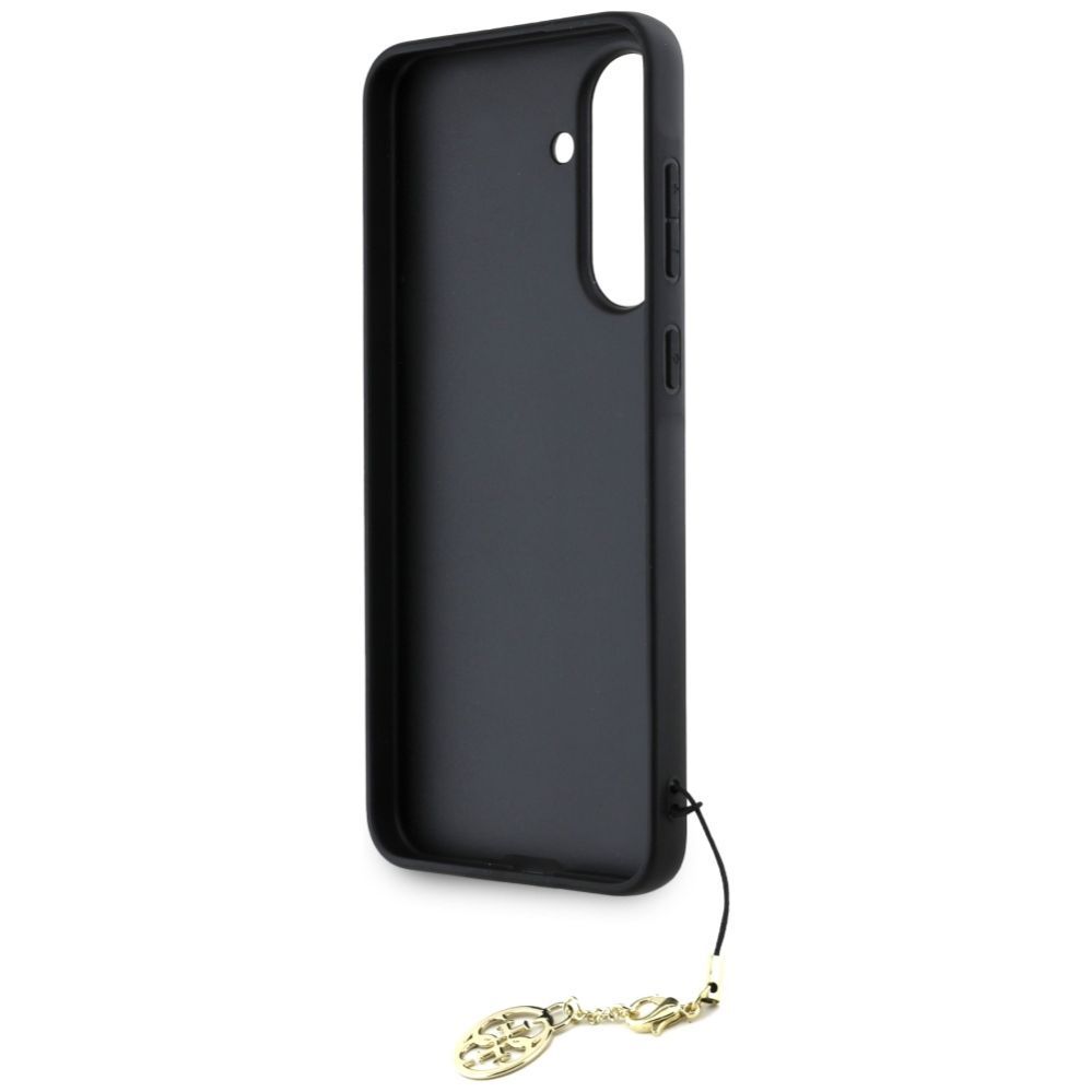 Citas preces Guess Guess 4G Charms Collection case for Samsung Galaxy A56 - black