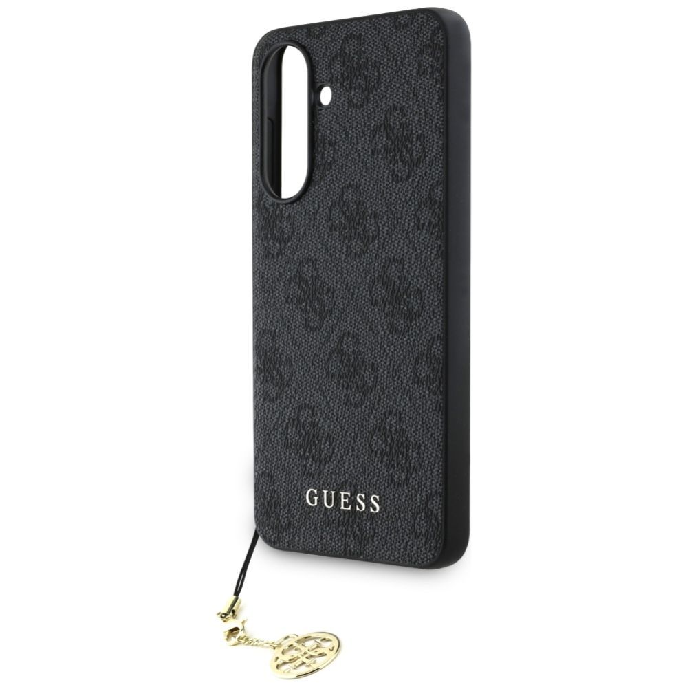 Citas preces Guess Guess 4G Charms Collection case for Samsung Galaxy A56 - black