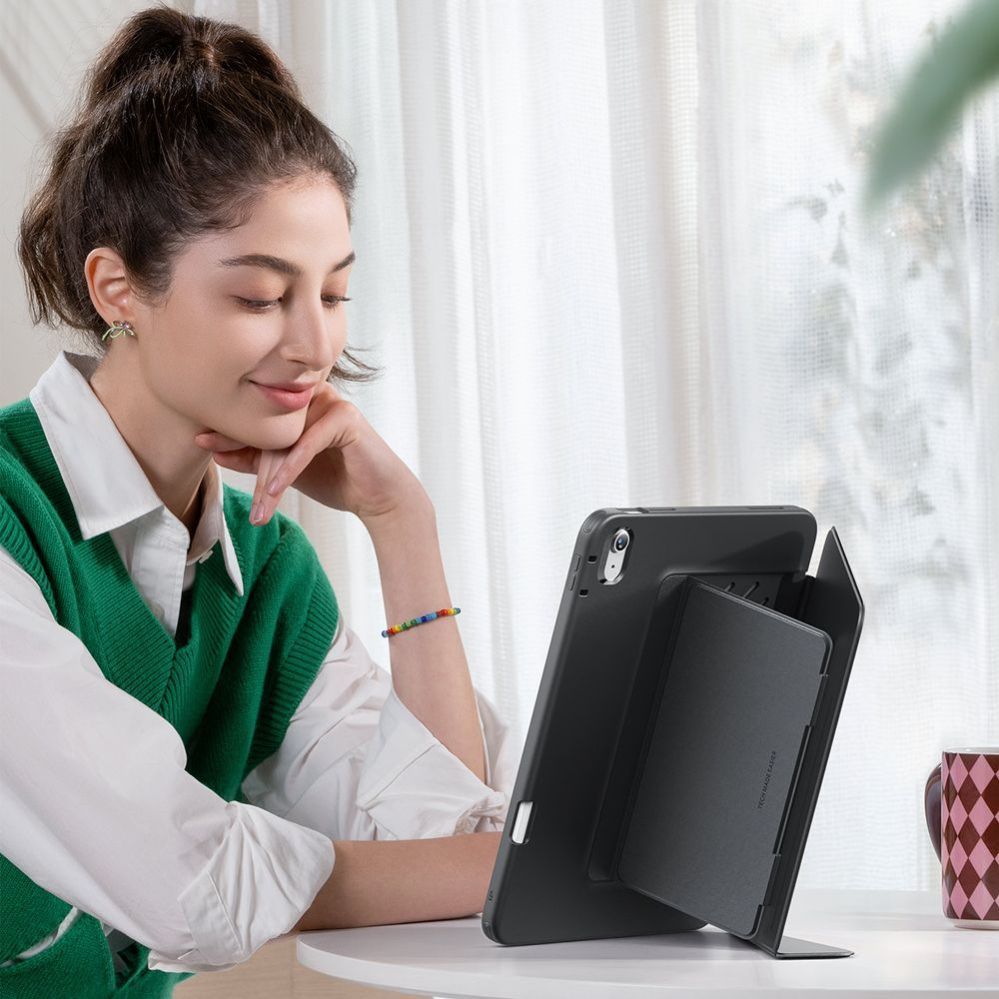 Citas preces ESR ESR Flip Hybrid Case for iPad Air 13" 1 / 2 (gen.) 2024-2025 - Black