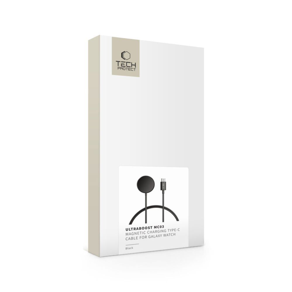 Other goods Tech-Protect Tech-Protect MC03 UltraBoost Inductive Charger for Samsung Galaxy Watch USB-C 100cm - Black