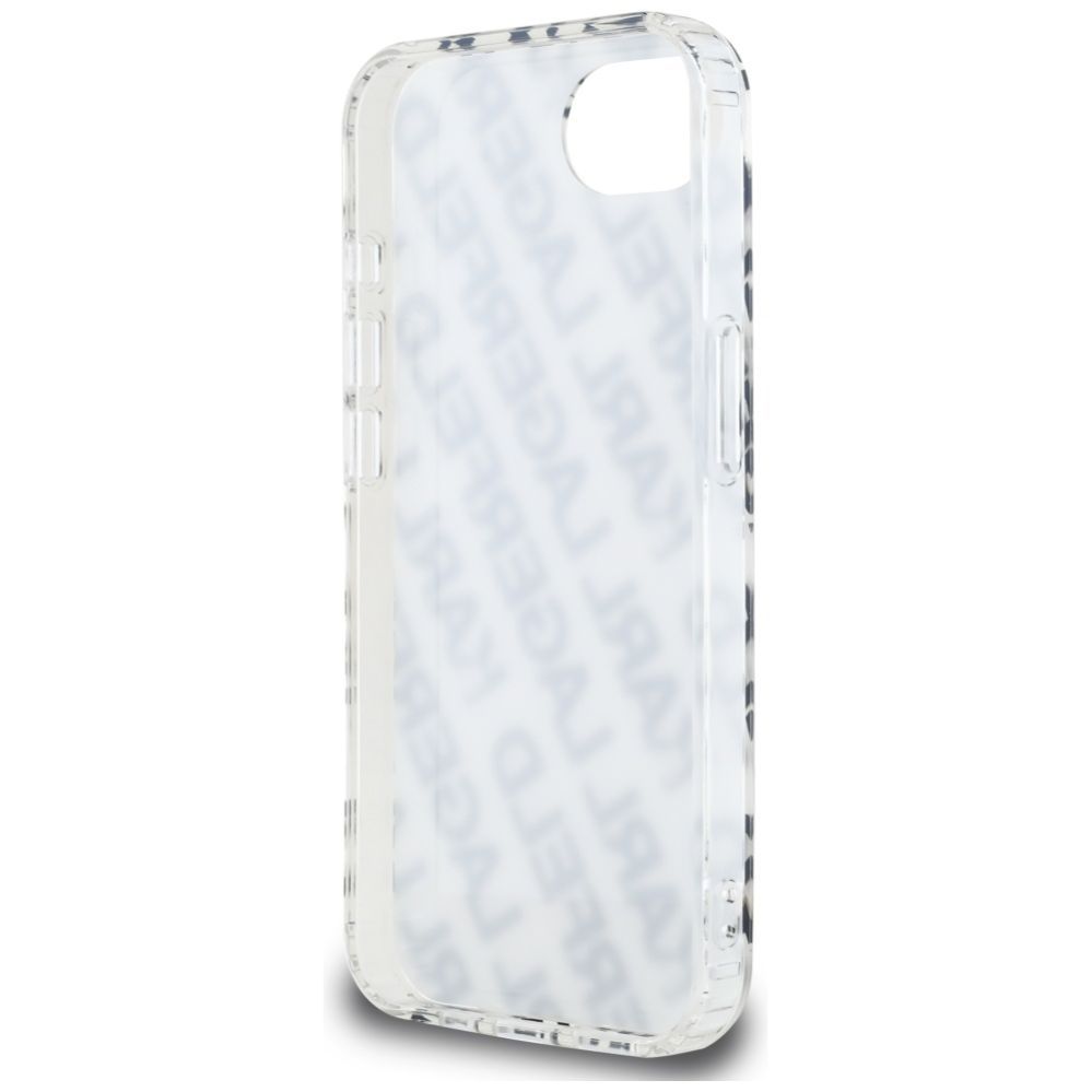 Citas preces Karl Lagerfeld Karl Lagerfeld IML Repeat Logo iPhone 16e Case - Gold