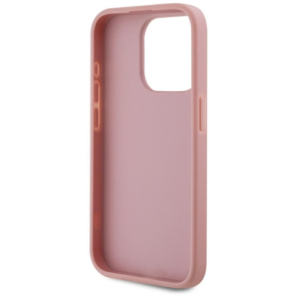 Other goods Karl Lagerfeld Karl Lagerfeld Wrinkled Metal Signature iPhone 15 Pro Max Case - Pink