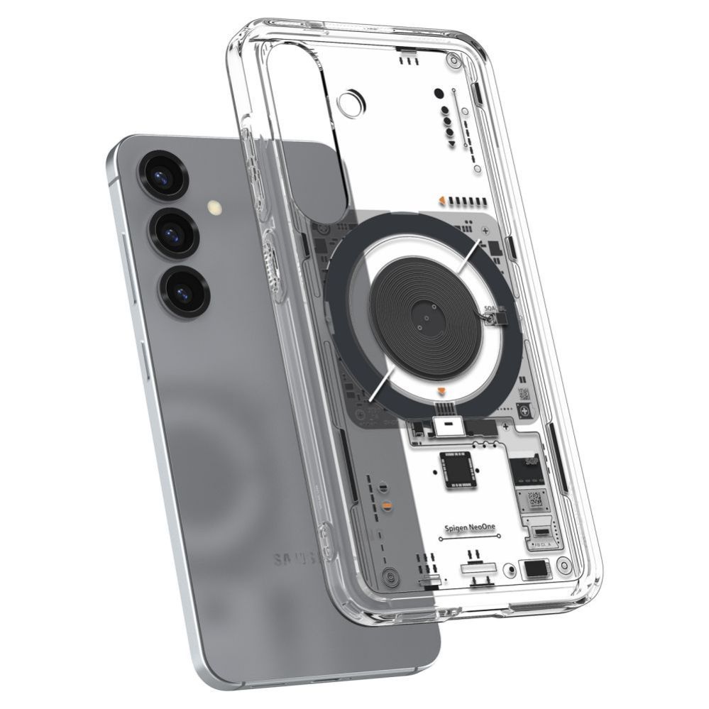 Citas preces Spigen Spigen Ultra Hybrid Mag Case for Samsung Galaxy S25 Neo One - Clear