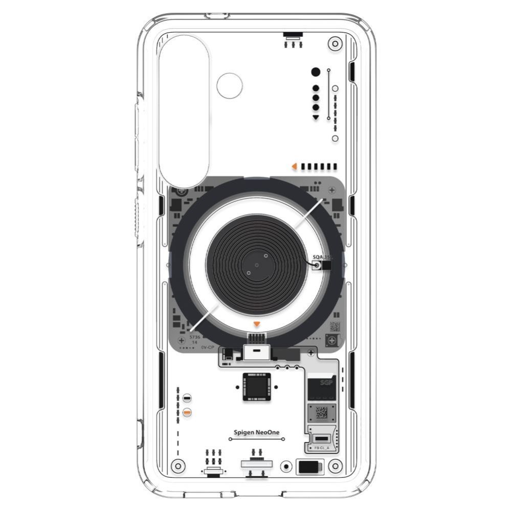 Citas preces Spigen Spigen Ultra Hybrid Mag Case for Samsung Galaxy S25 Neo One - Clear