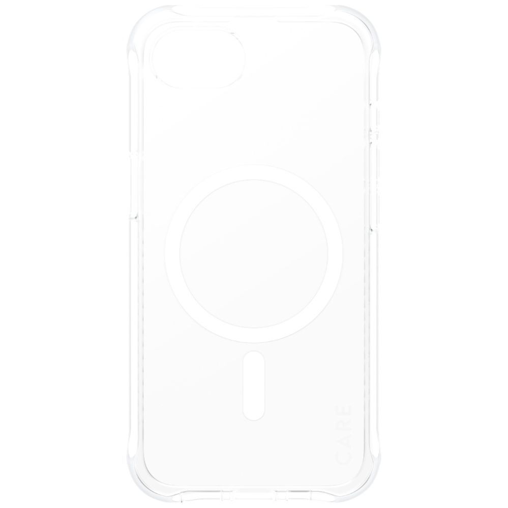 Citas preces Panzer Glass CARE by PanzerGlass Fashion MagSafe iPhone 16e Case - Transparent