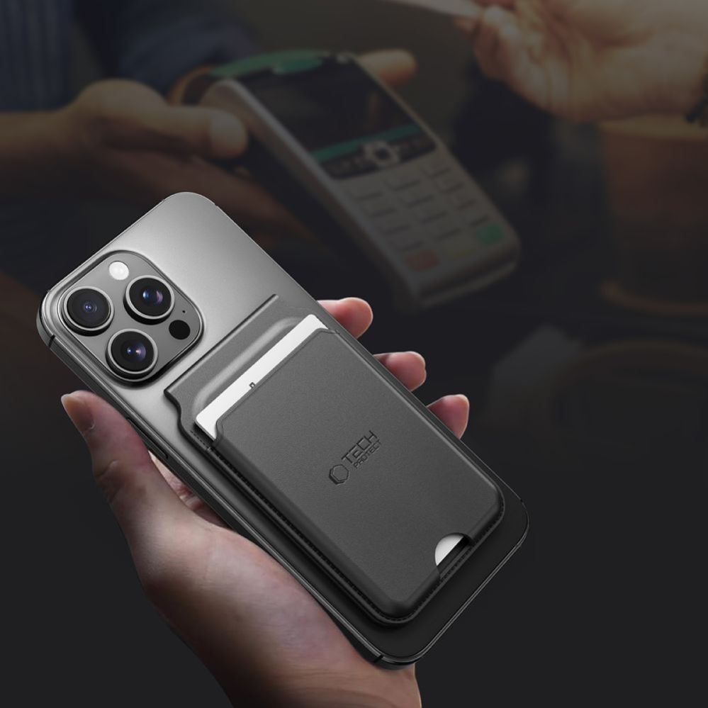 Other goods Tech-Protect Tech-Protect MagWallet Stand MagSafe Universal Case - Black