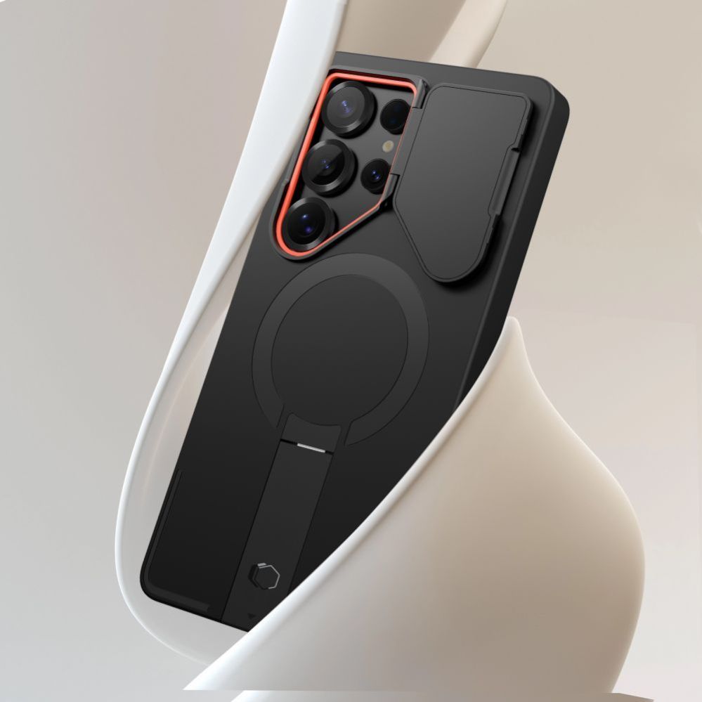 Other goods Tech-Protect Tech-Protect Kevlar Aura MagSafe Case for Samsung Galaxy S25 Ultra - Black/Orange